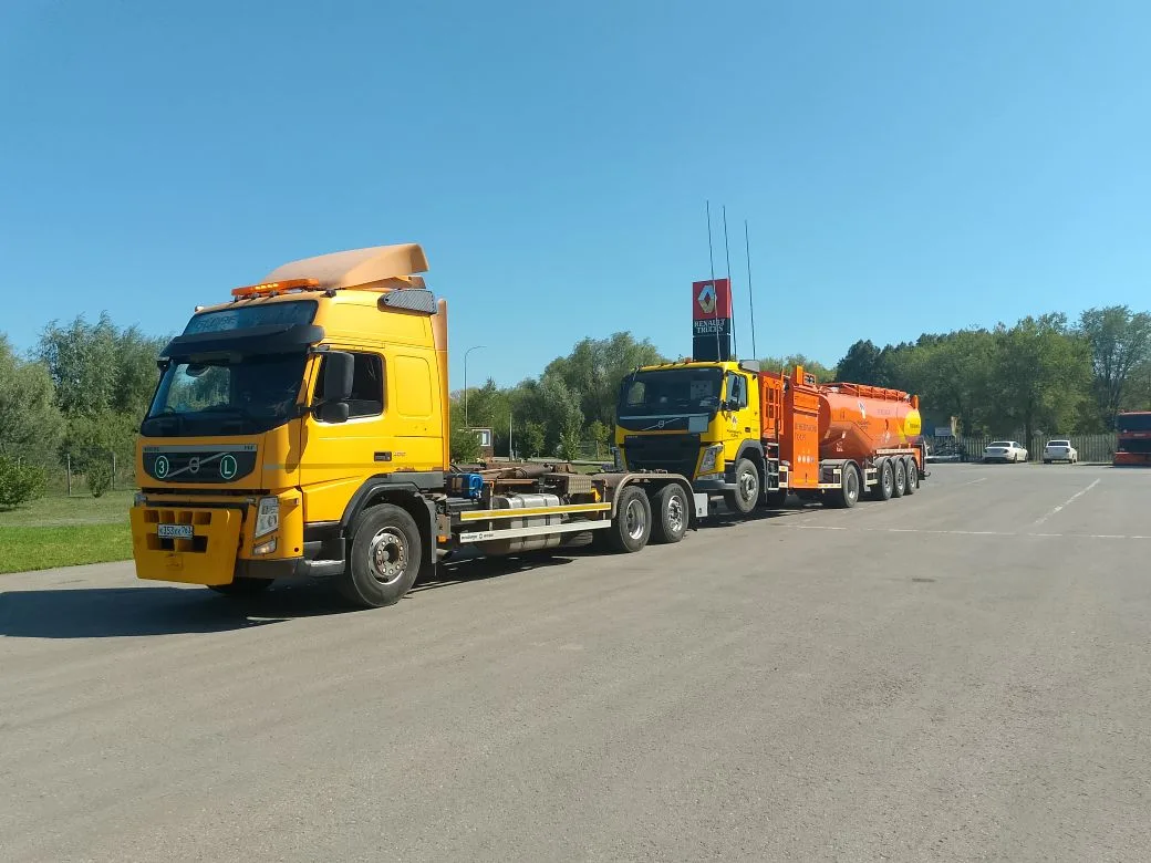 Эвакуация топливозаправщика