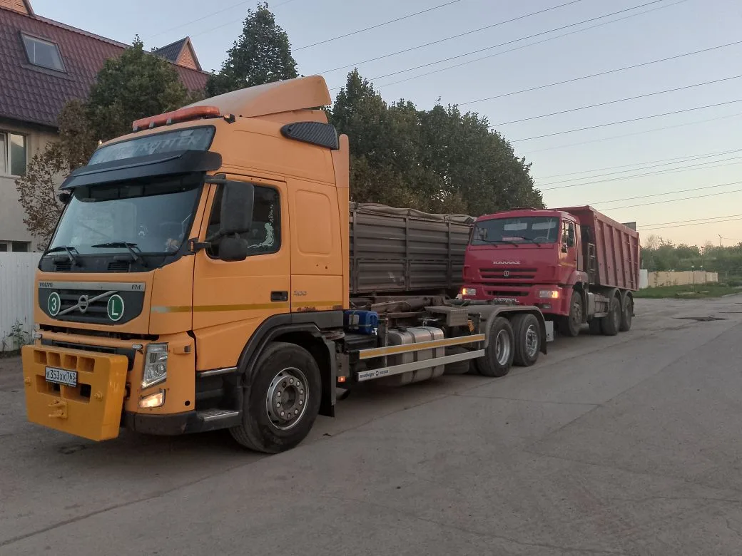 Эвакуация КамАЗ-самосвала