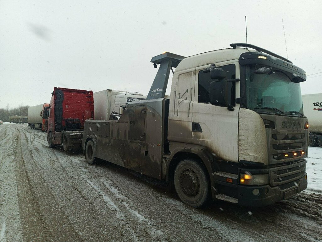 Эвакуация в метель — трасса М5