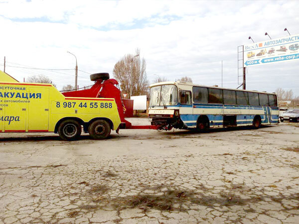 Эвакуация автобуса