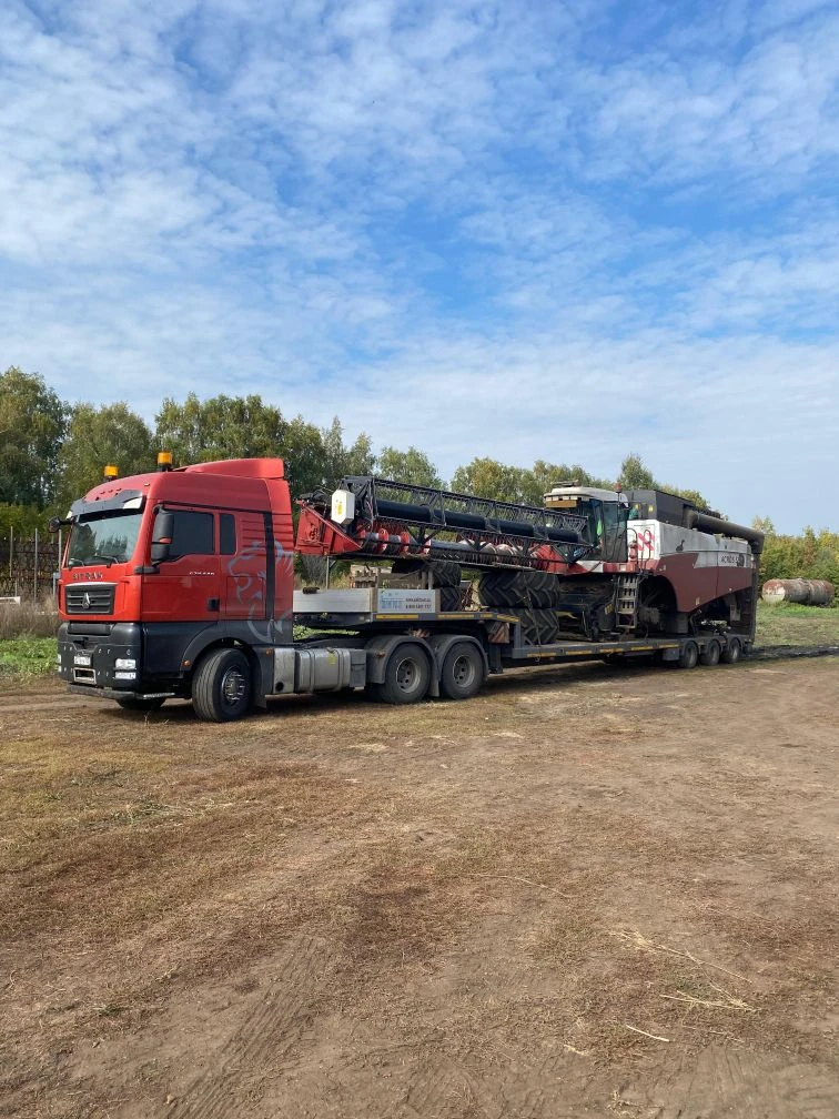 Перевозка дробильной установки