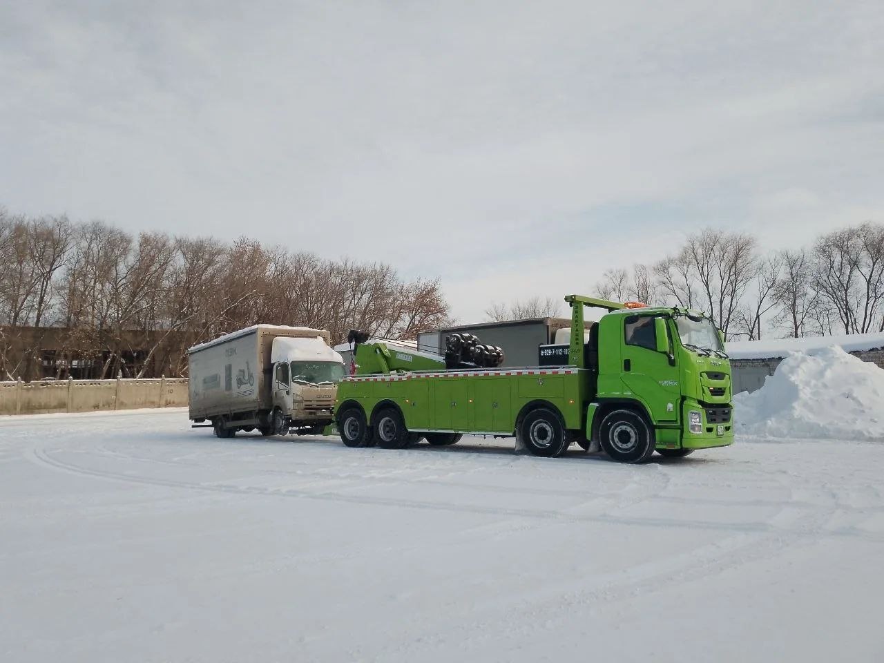 Зимняя эвакуация