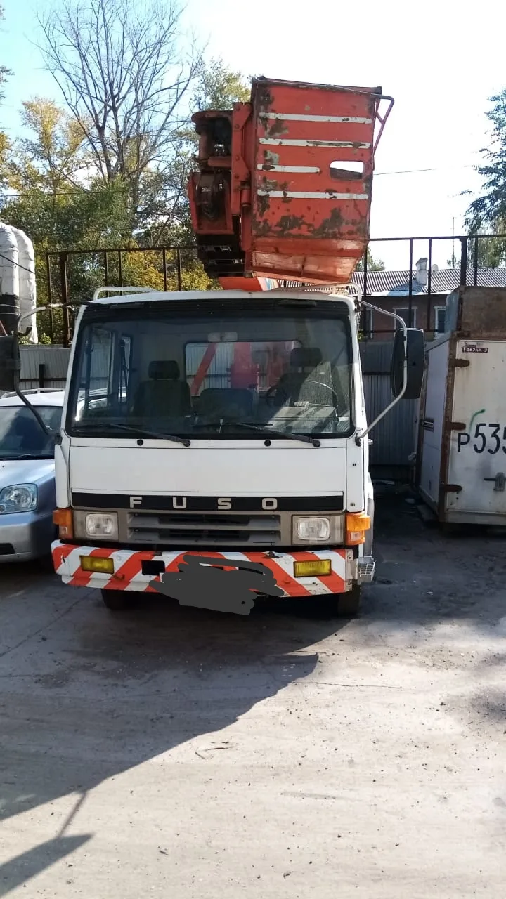 Автовышка Mitsubishi Canter 28м — высотные работы, Самара
