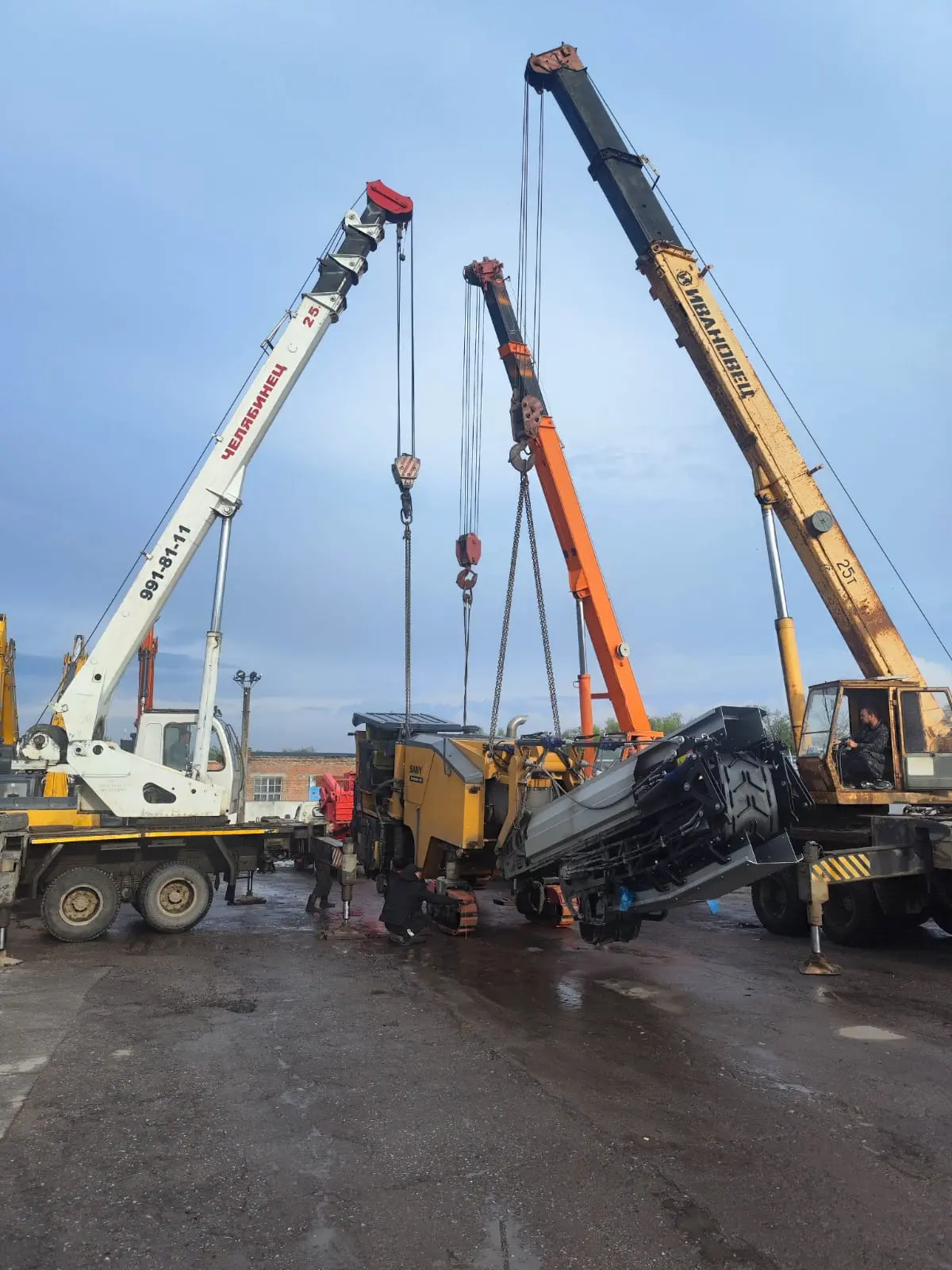Автокран КС-55713-1 25т — подъём грузов, Самара