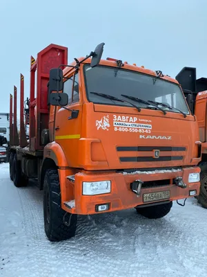 КамАЗ 43118 6x6 Сортиментовоз с КМУ