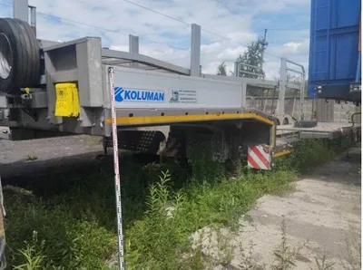 Yalcin Dorse 4DDUZ* Полуприцеп тяжеловоз 4 оси
