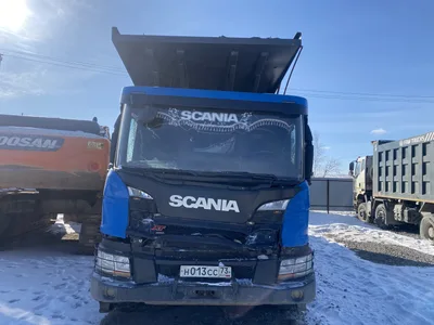 Scania P 8x4 Самосвал