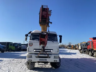Галичский автокрановый завод (ГАКЗ) КС-55713* на шасси КамАЗ 43118 6x6 Автокран