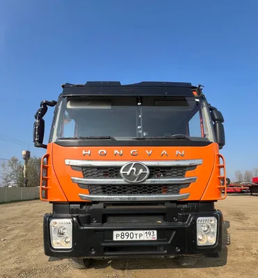 КАРВИНГ 3370* на шасси HONGYAN CQ3346 6x4 Бортовой с КМУ